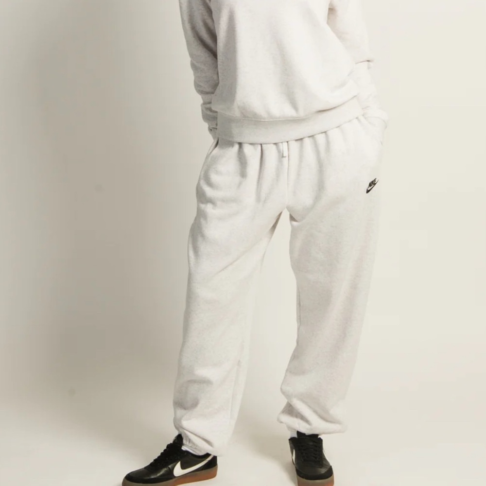 Nike White Joggers